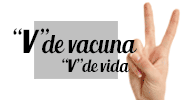 Campaña de Vacunación. “V”de vacuna “V”de vida. Las vacunas salvan vidas