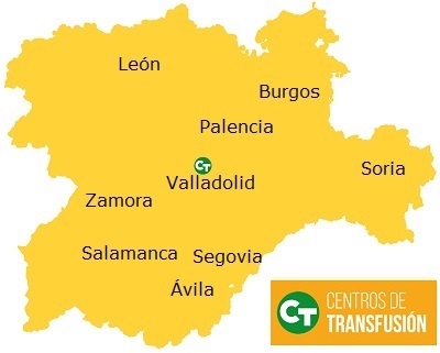 Centros de Transfusión de Castilla y León